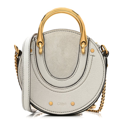 Chloe Goatskin Suede Mini Pixie Bag Motty Grey 1 of 8