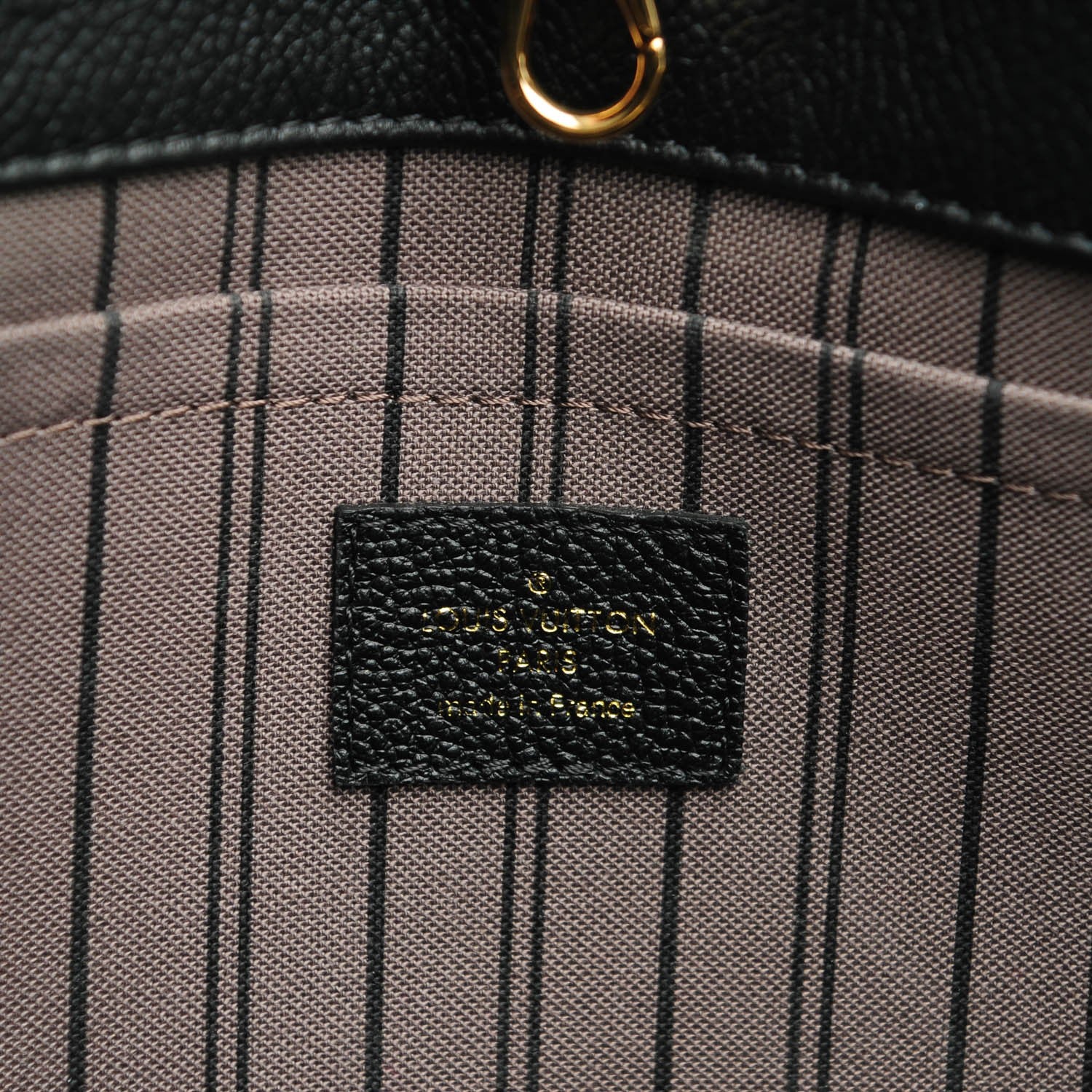Louis Vuitton Empreinte Montaigne GM Black 6 of 7