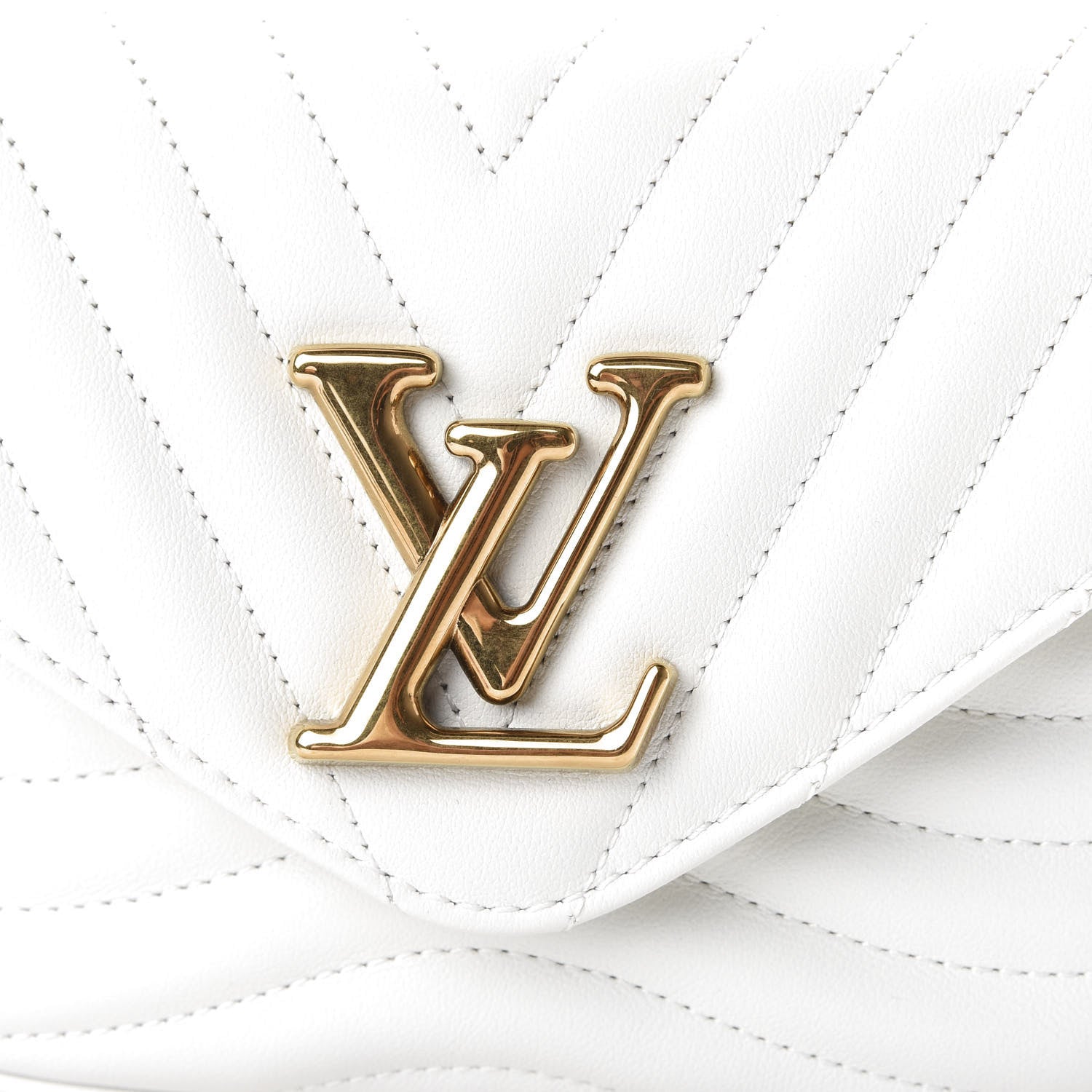 Louis Vuitton Calfskin New Wave Multi Pochette Snow 10 of 11
