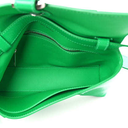 Balenciaga Grained Calfskin XS Downtown Shoulder Bag Vivid Green 5 of 12