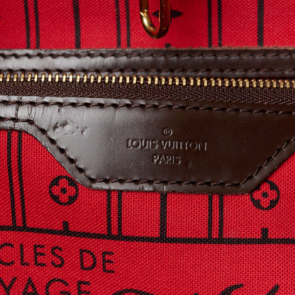 Louis Vuitton Damier Ebene Neverfull MM 7 of 16