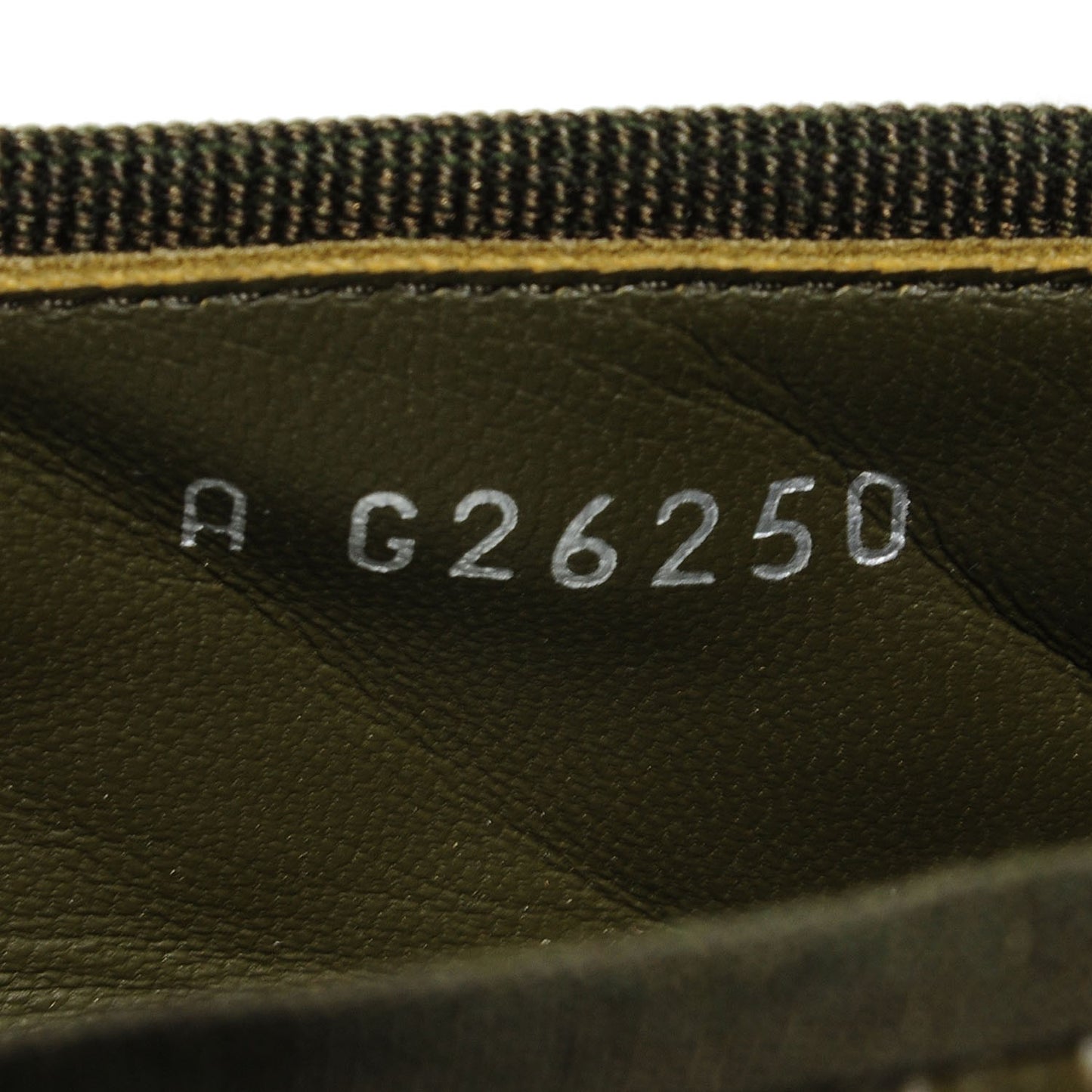 Nylon Quilted Cap Toe Ballerina Flats 39 Khaki