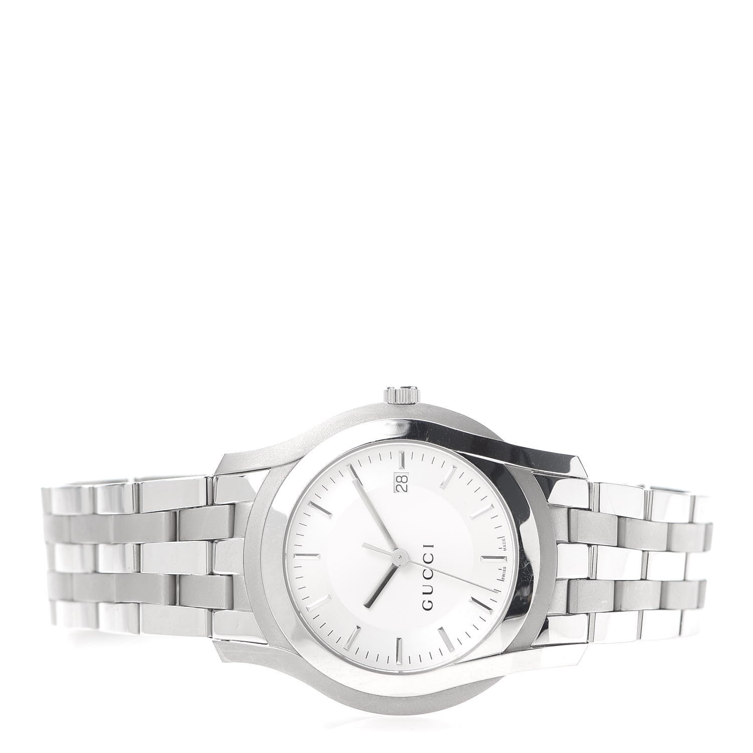 Gucci Stainless Steel 38mm 5500XL Quartz Watch 3 of 6