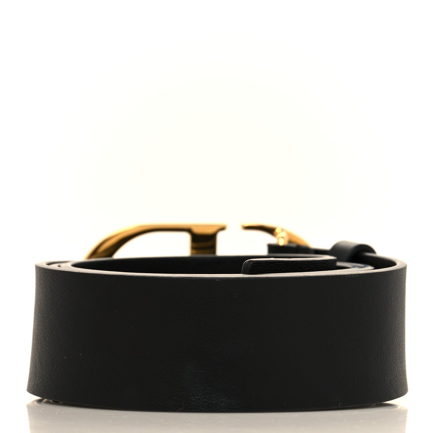 Christian Dior Calfskin CD Belt 80 Black 2 of 6