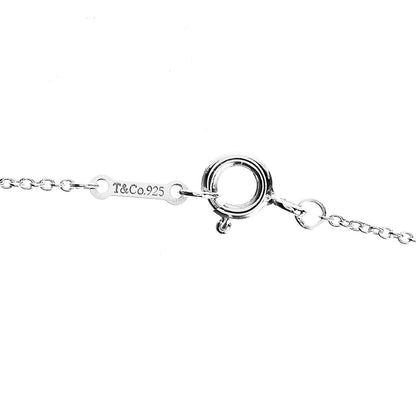 Tiffany Sterling Silver Small Paloma Picasso Loving Heart Pendant Necklace 5 of 6