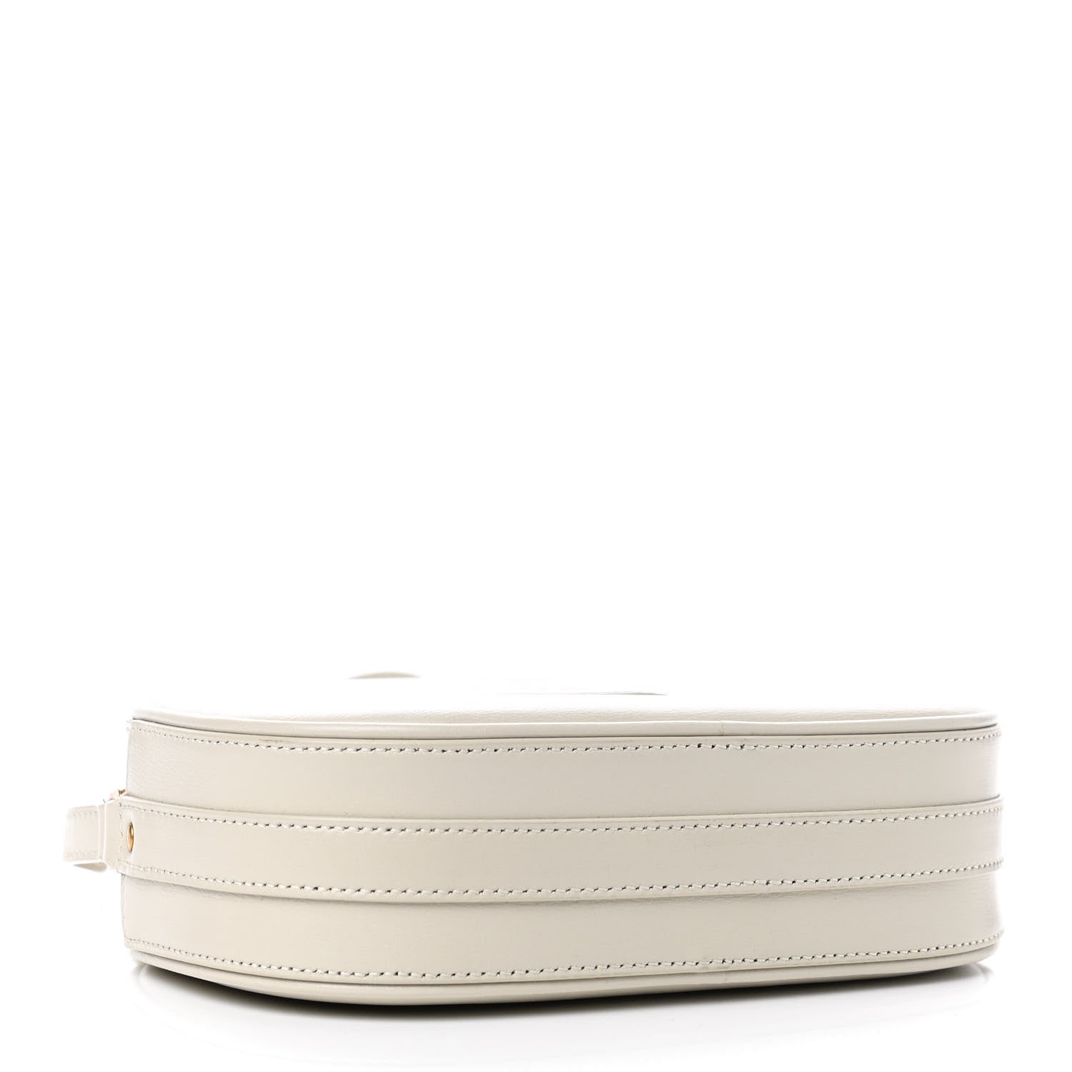 Saint Laurent Calfskin Le 61 Camera Bag White 3 of 4