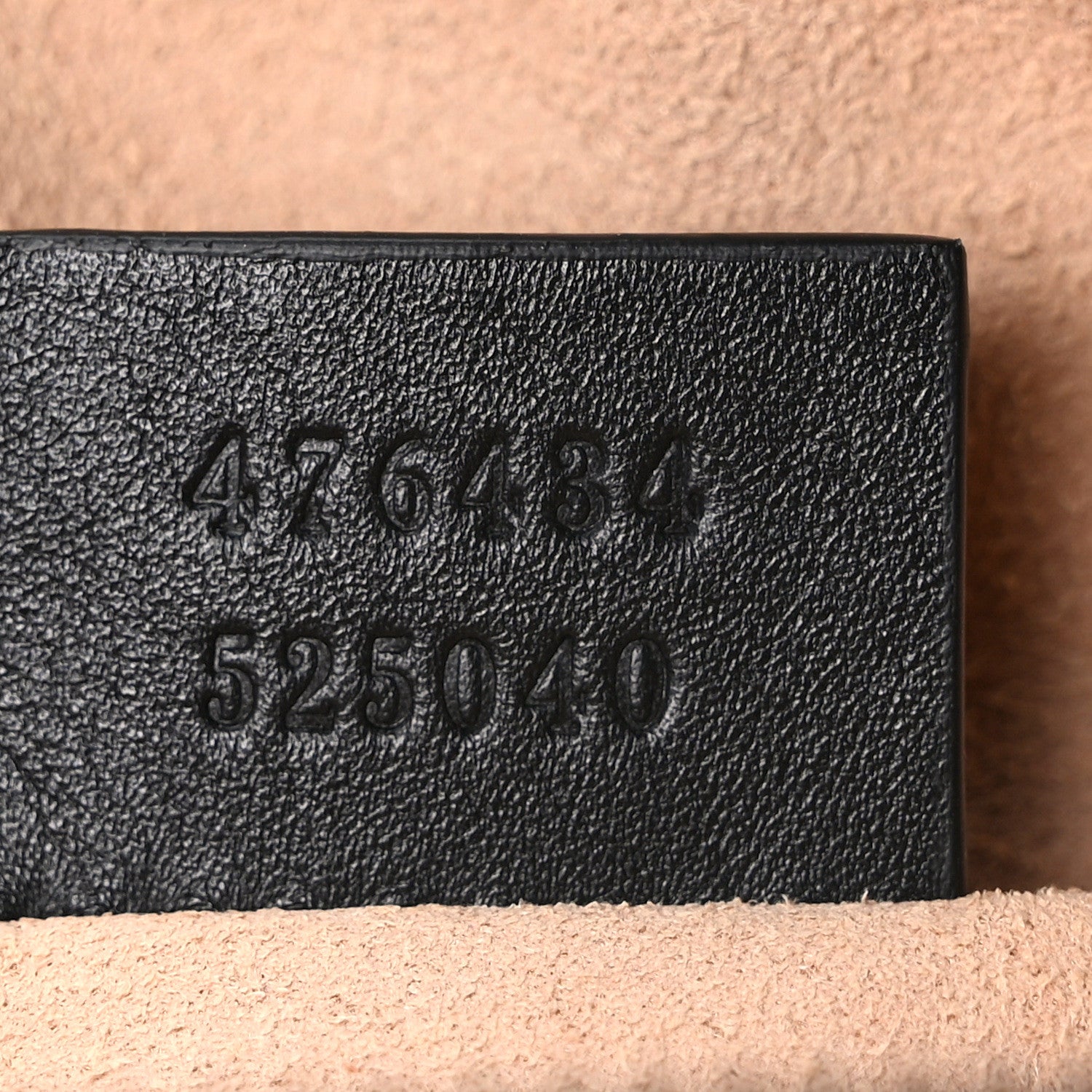 Gucci Calfskin Matelasse GG Marmont Belt Bag 85 34 Black 7 of 9