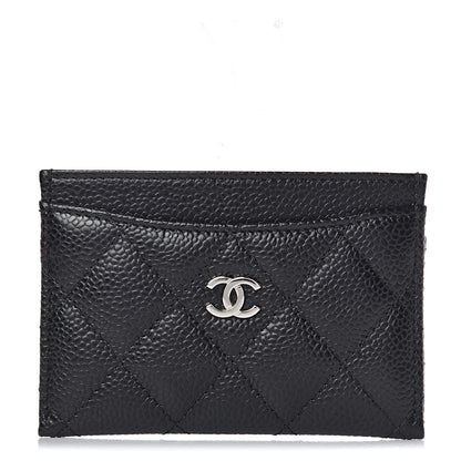 Chanel Caviar Quilted Card Holder Black 1 of 9