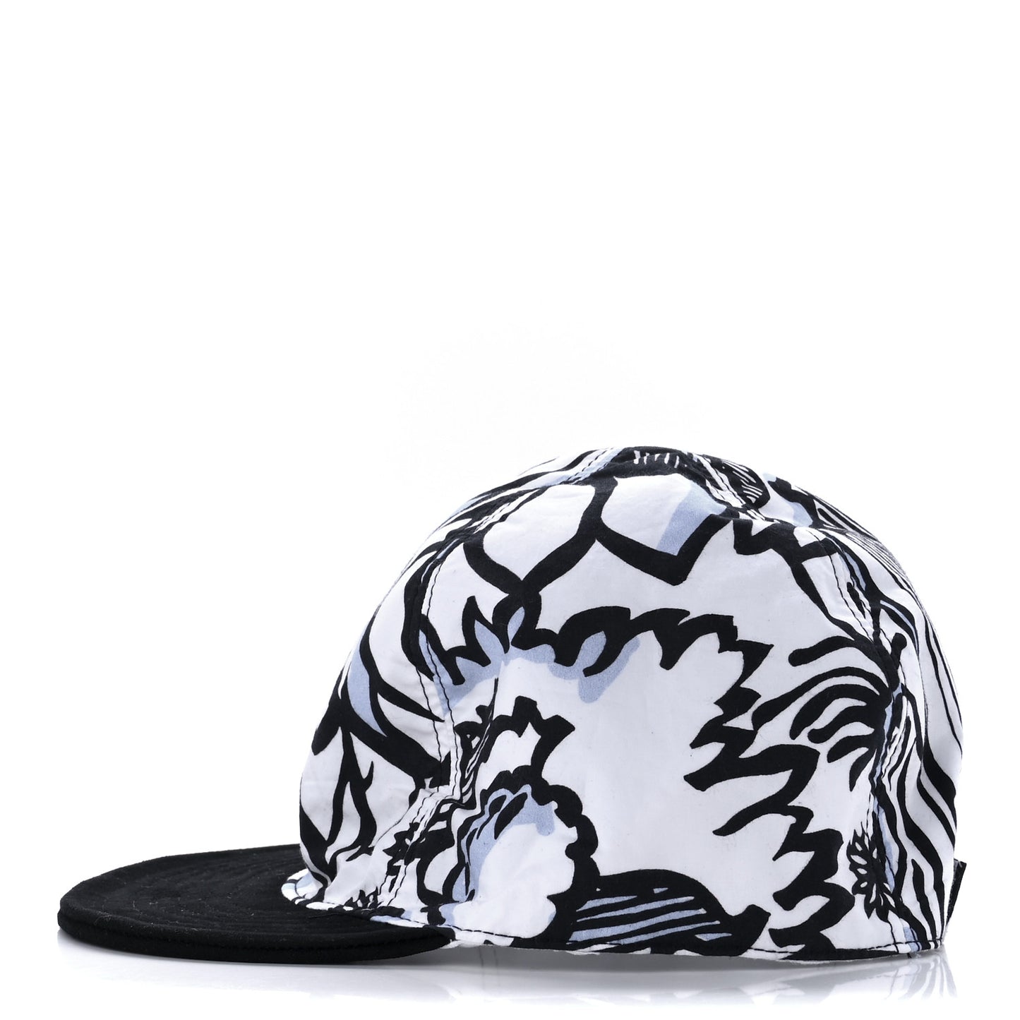 X JOSHUA VIDES Canvas Reversible Baseball Hat White Black