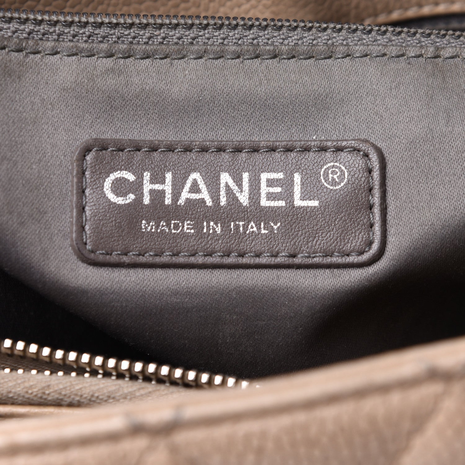 Chanel Caviar Quilted Grand Shopping Tote GST Beige Clair 6 of 15