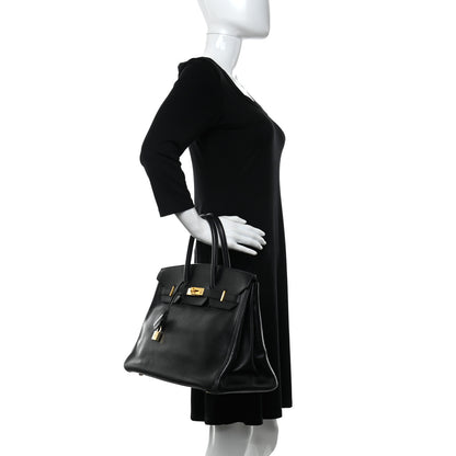 Hermes Ardennes Birkin 35 Black 2 of 21
