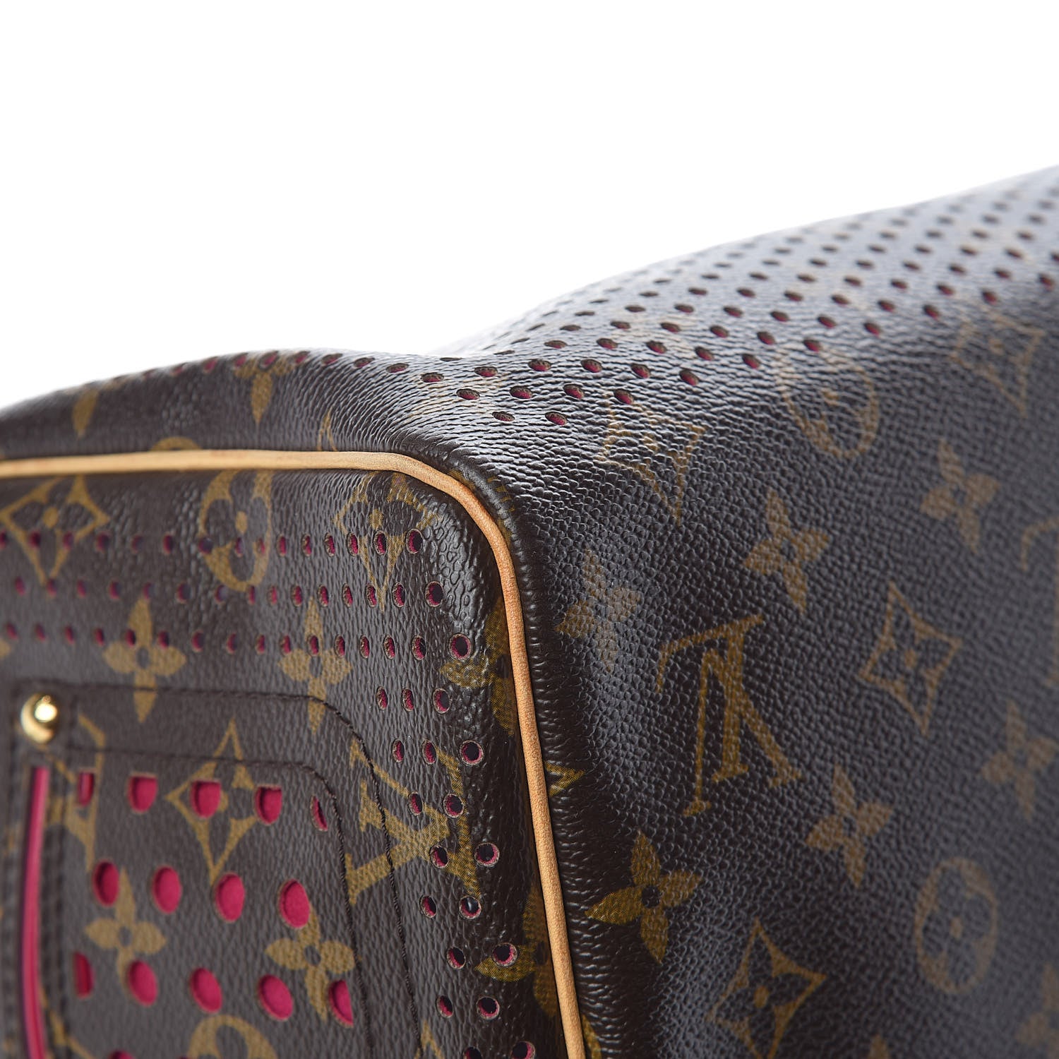 Louis Vuitton Monogram Perforated Speedy 30 Fuchsia 13 of 15