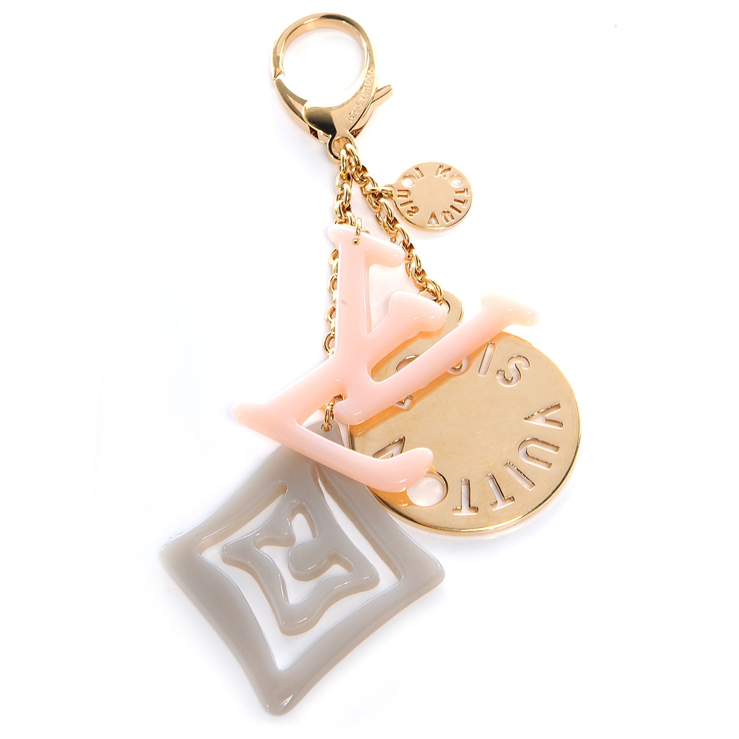 Louis Vuitton Tahitienne Key Charm Rose 1 of 4