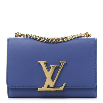 Louis Vuitton Calfskin Chain Louise MM Outremer 1 of 12