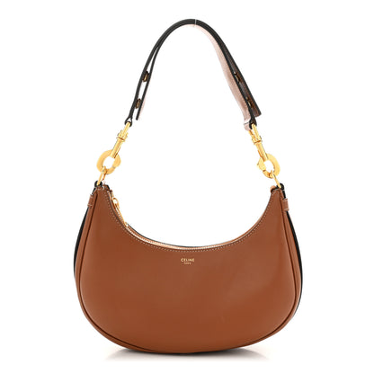 Celine Smooth Calfskin Medium Strap Ava Shoulder Bag Tan 1 of 10