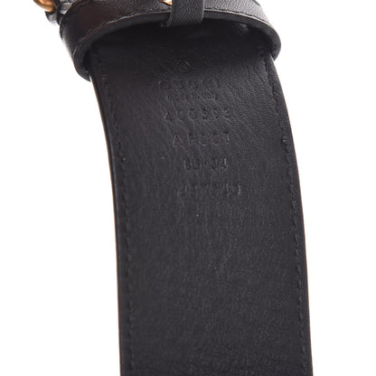 Gucci Calfskin Double G 40mm Belt 85 34 Black 4 of 6