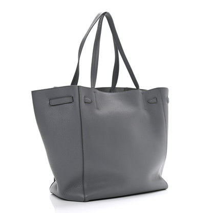 Celine Soft Grained Calfskin Small Belt Cabas Phantom Grey 3 of 12
