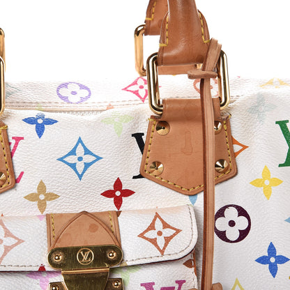 Louis Vuitton Monogram Multicolor Speedy 30 White 18 of 19