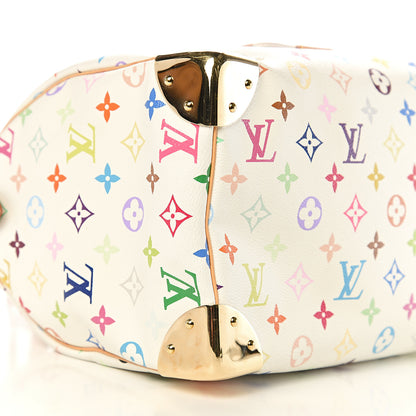 Louis Vuitton Monogram Multicolor Speedy 30 White 6 of 8