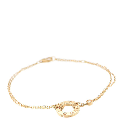 Cartier 18K Yellow Gold Diamond LOVE Bracelet 1 of 5