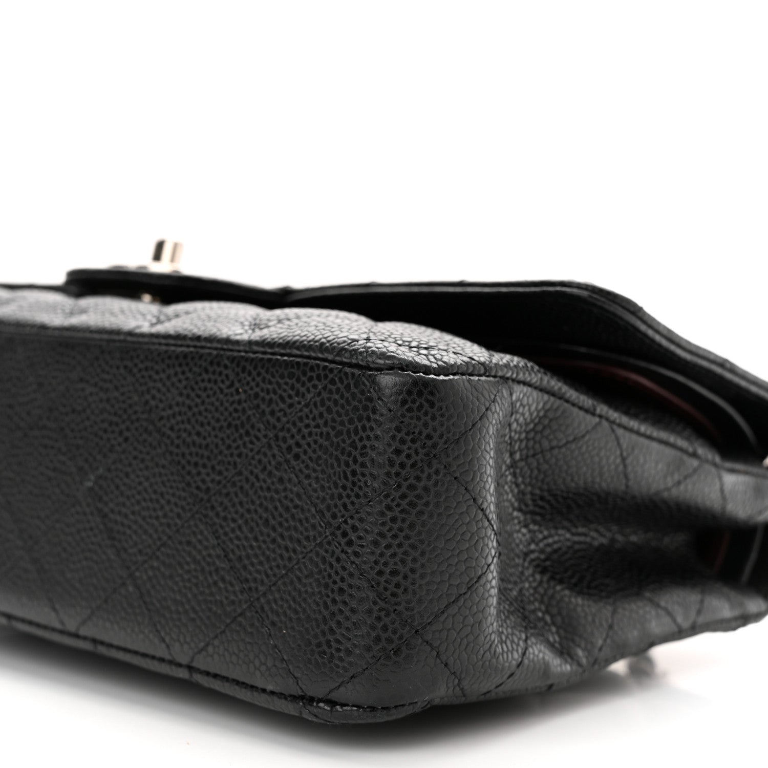 Chanel Caviar Quilted Medium Double Flap Black 10 of 10