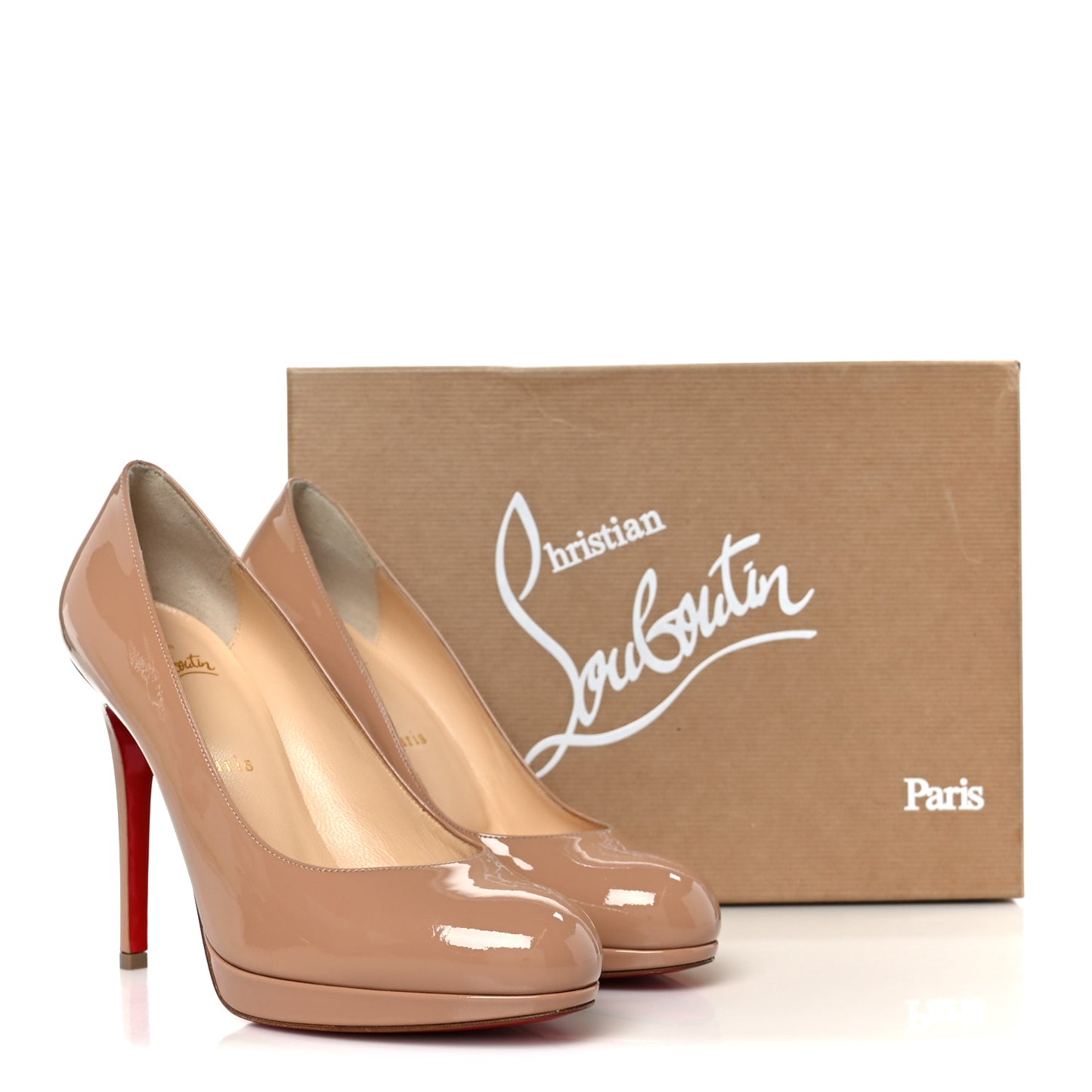 Patent New Simple 120 Pumps 37.5 Nude