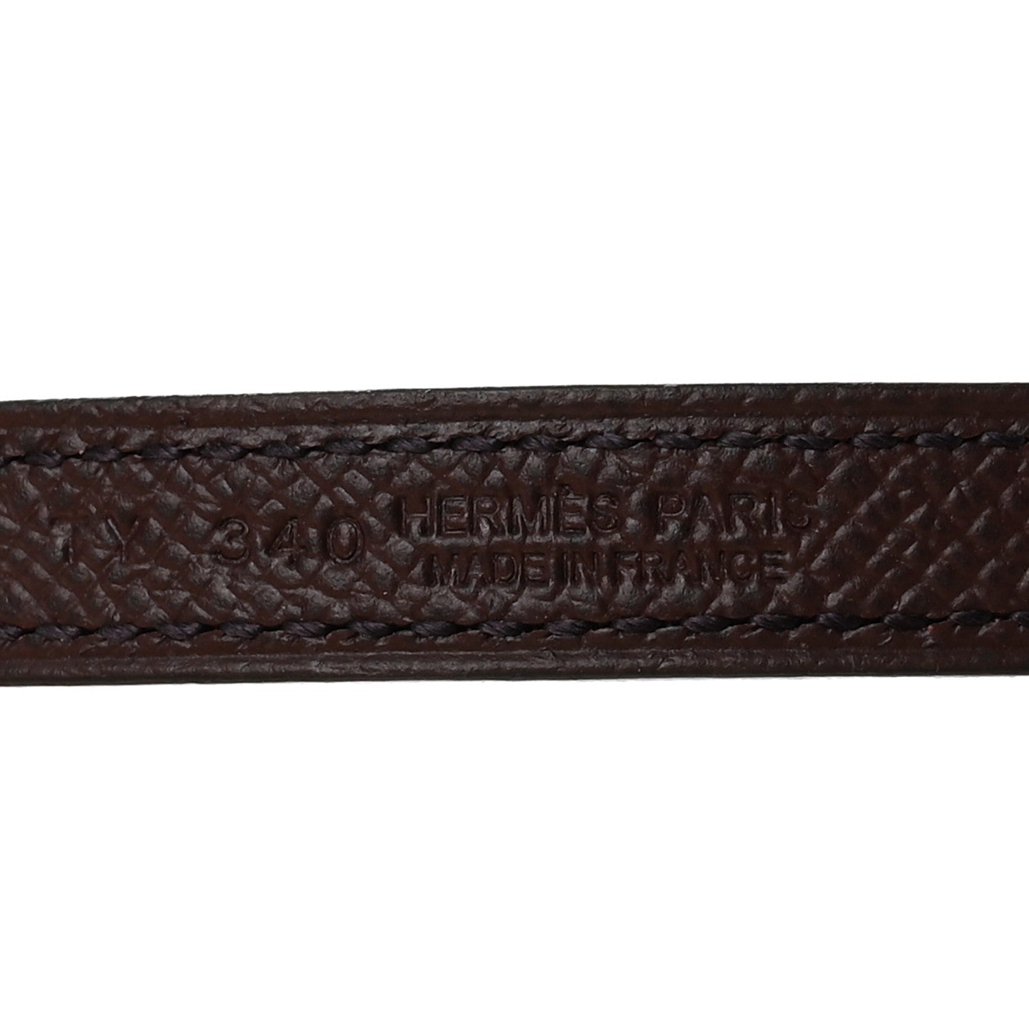 Hermes Swift Epsom 13mm Belt Strap 80 32 Mauve Sylvestre Rouge Sellier 3 of 4