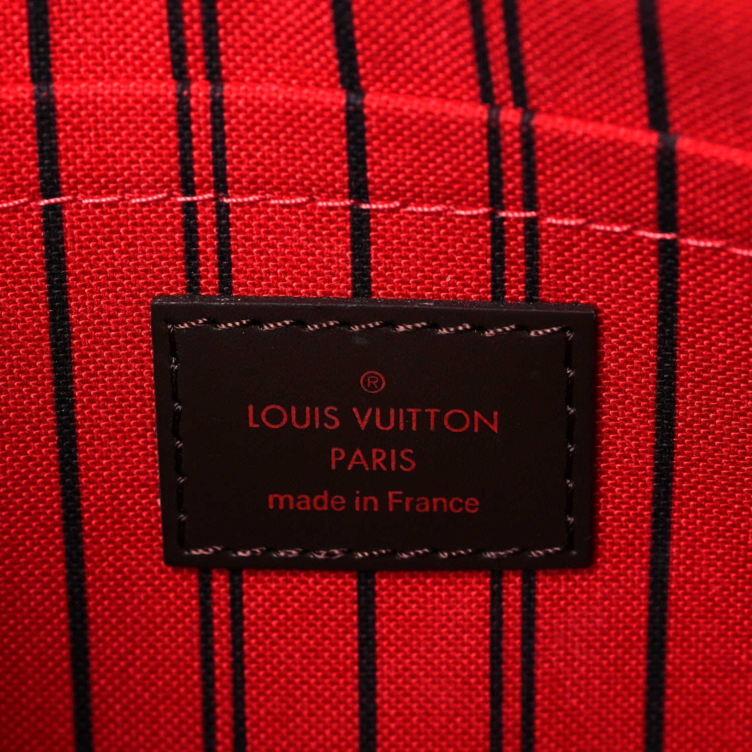 Louis Vuitton Damier Ebene Neverfull MM GM Pochette 6 of 9