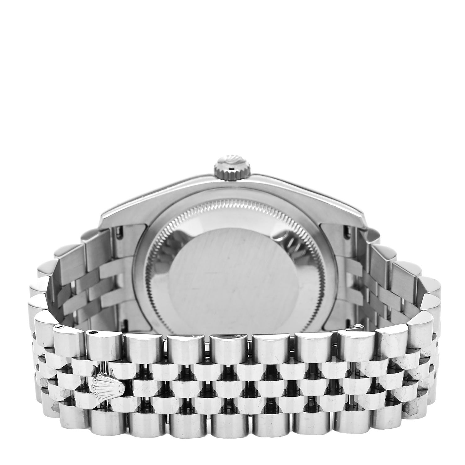 Rolex Stainless Steel 18K White Gold 36mm Oyster Perpetual Roulette Datejust Watch Silver 116234 3 of 5