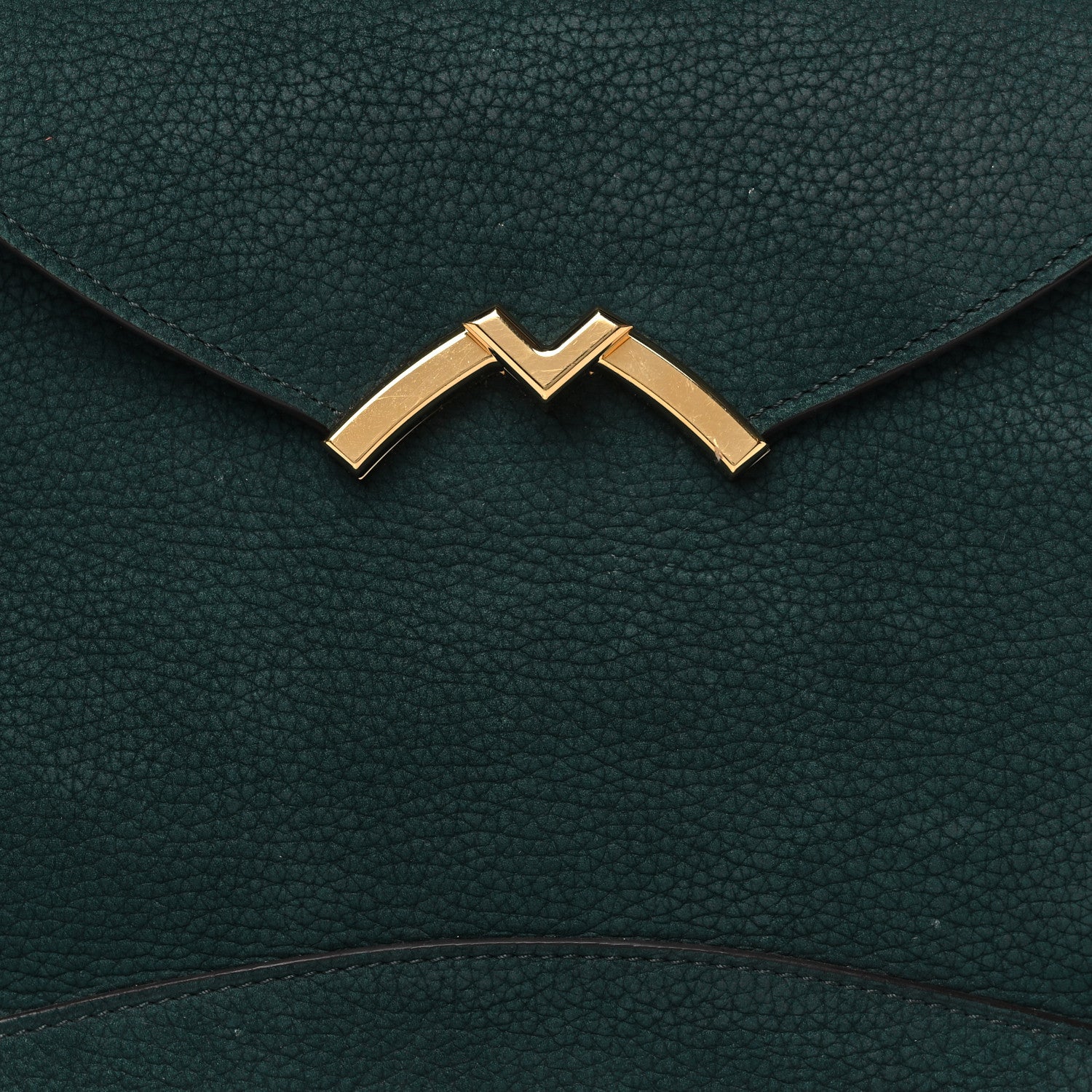 Moynat Nubuck Gabby PM Boreal Green 6 of 11