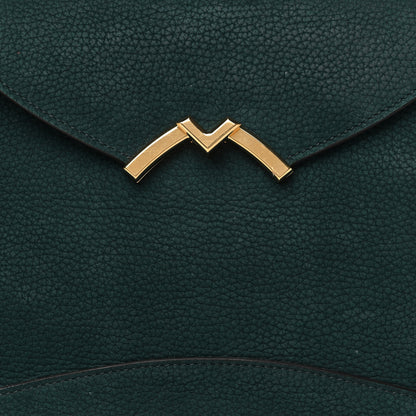 Moynat Nubuck Gabby PM Boreal Green 6 of 11