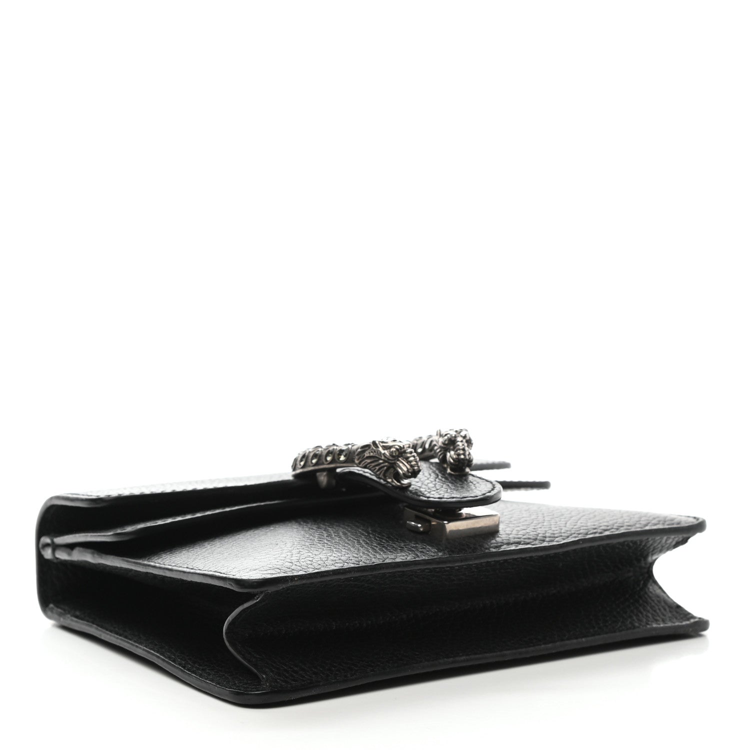 Gucci Calfskin Mini Dionysus Shoulder Bag Black 4 of 11