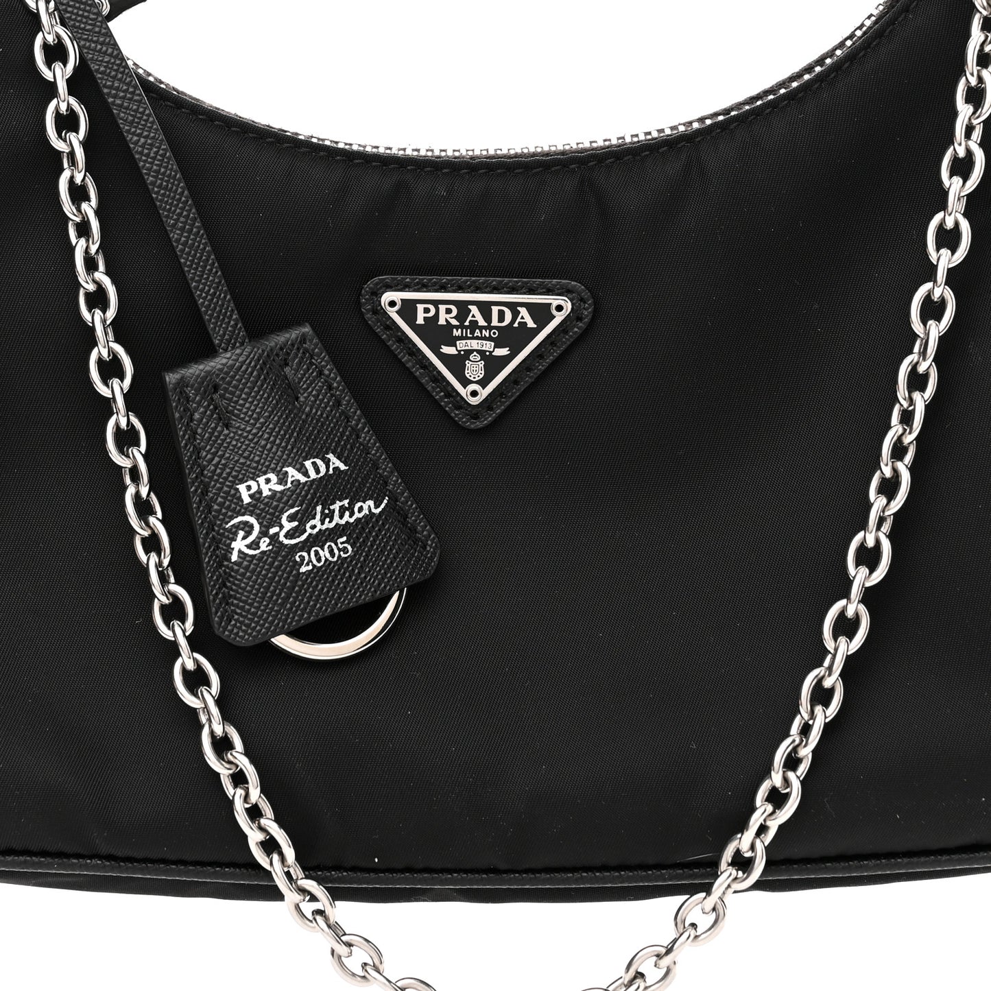 Nylon Re-Edition 2005 Shoulder Bag Black