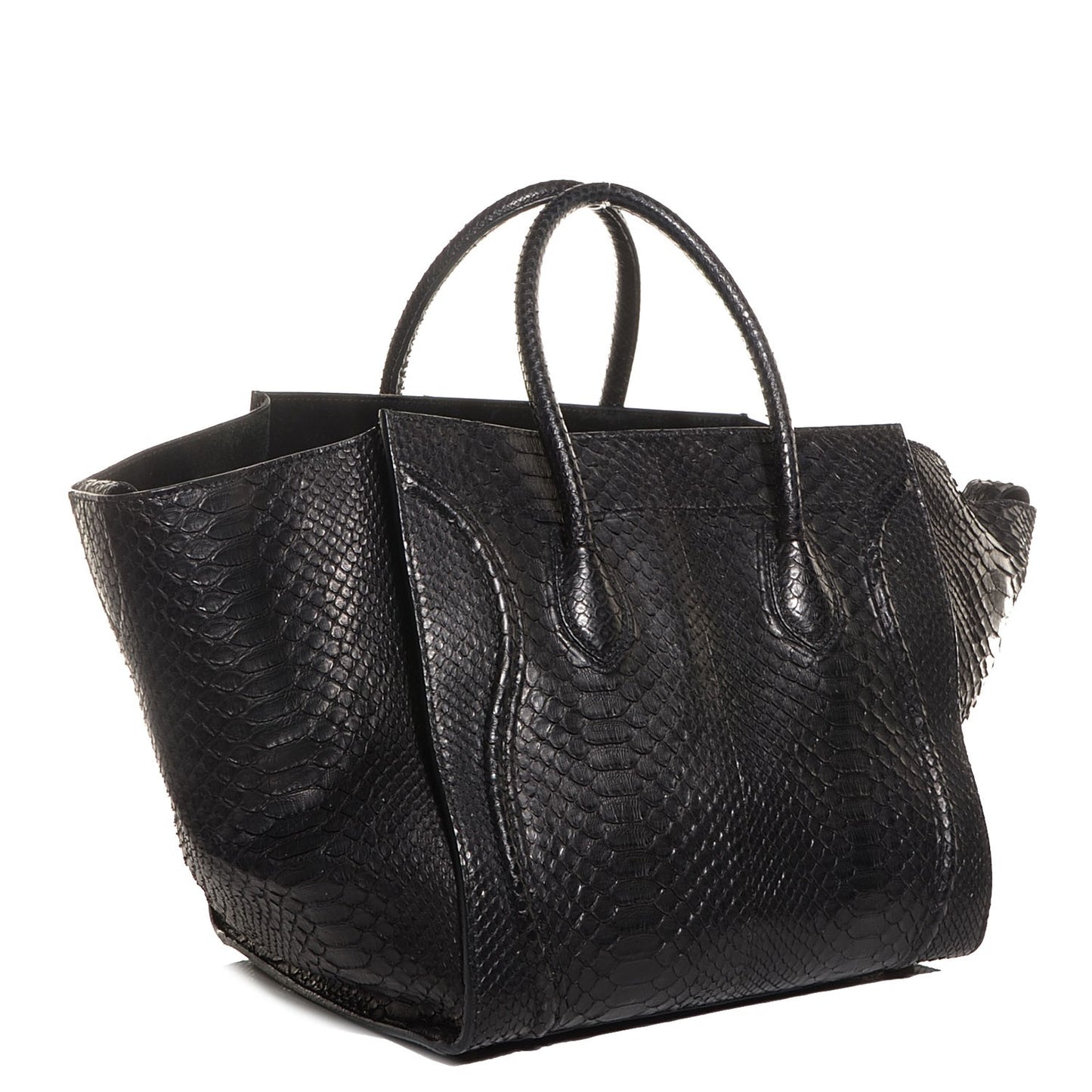 Python Medium Phantom Luggage Black