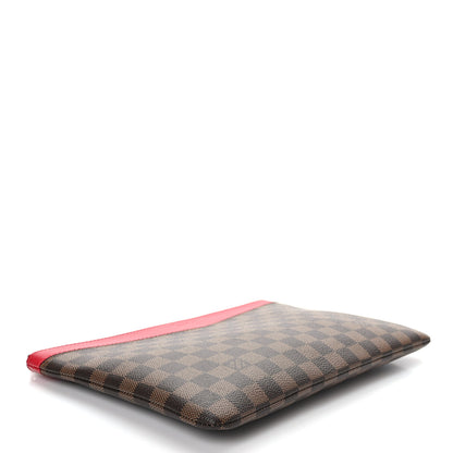 Louis Vuitton Damier Ebene Daily Pouch Scarlet 4 of 6