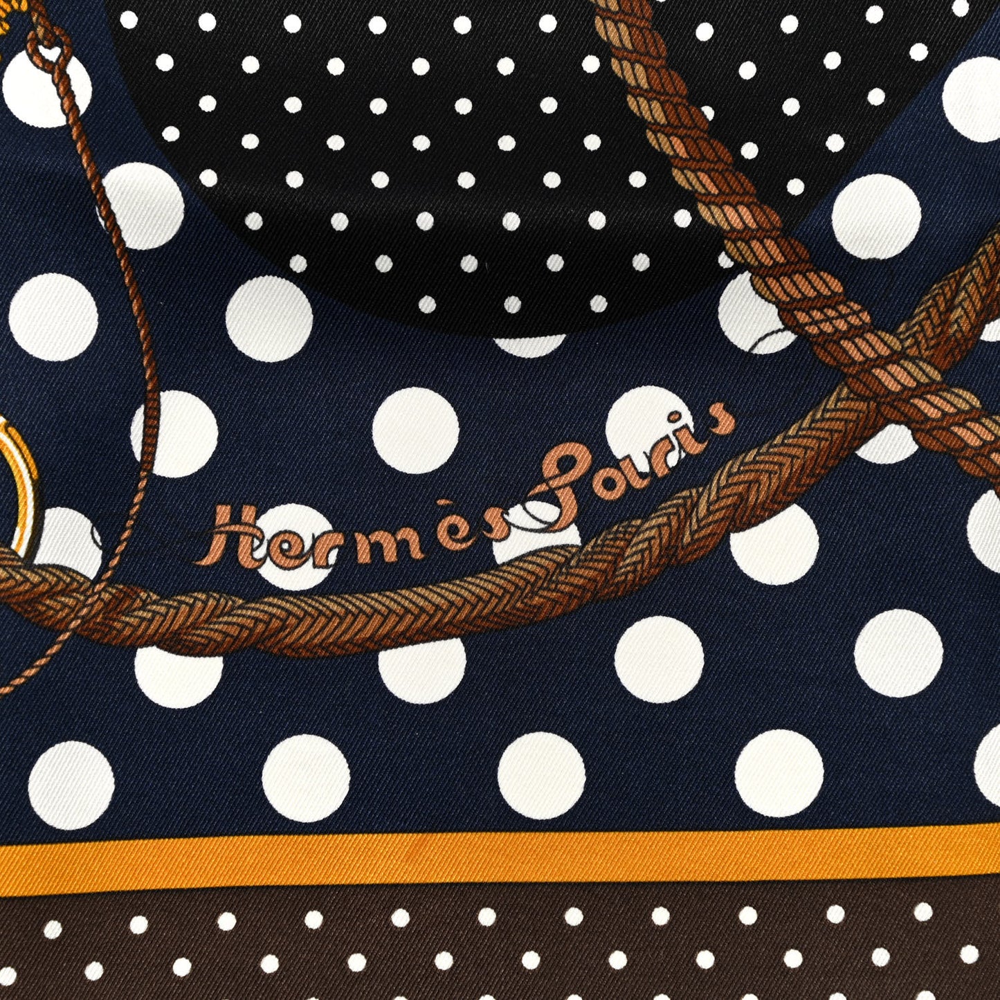 Silk Clic Clac A Pois Scarf