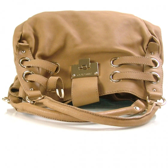 Jimmy Choo Leather RILEY Tote Tan 4 of 11