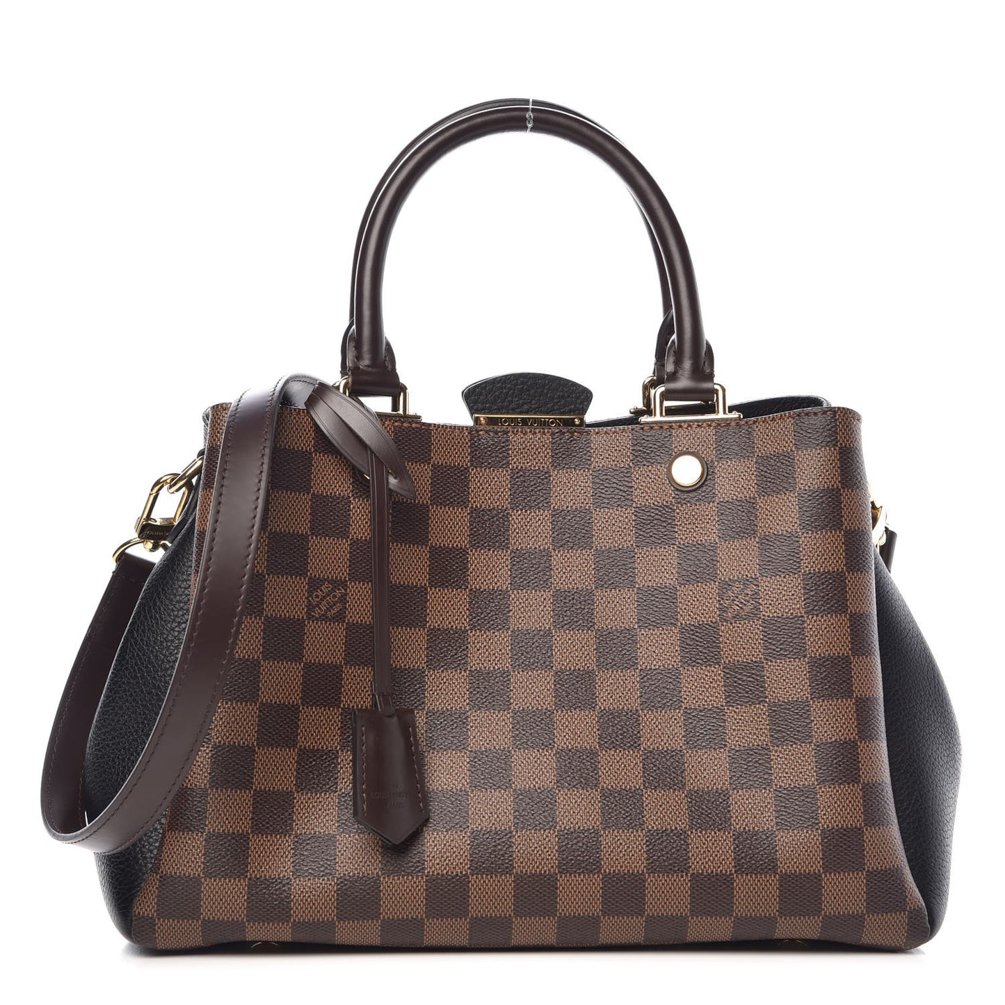Damier Ebene Cuir Taurillon Brittany Black