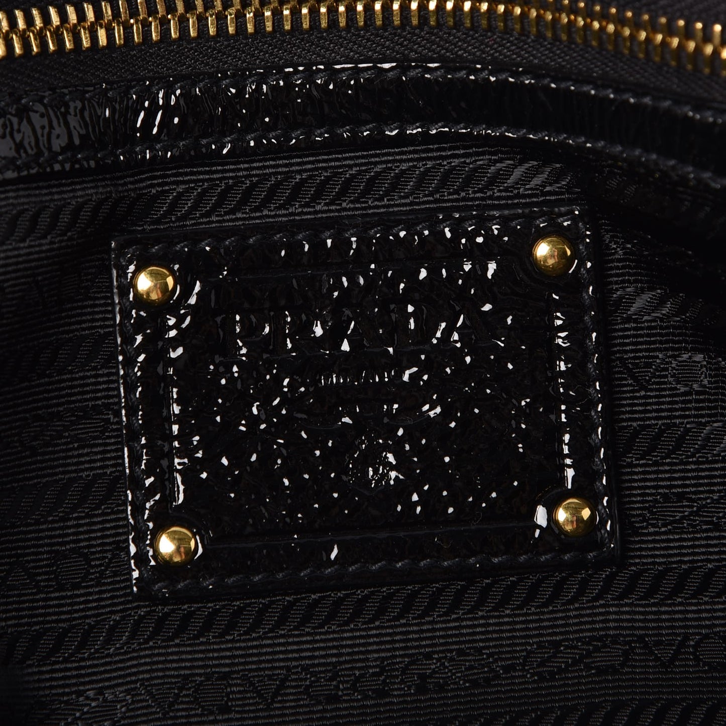 Vernice Naplak Zipper Bowler Tote Black