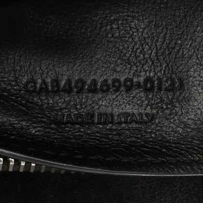 Saint Laurent Calfskin Y Quilted Monogram Small Loulou Chain Satchel Black 7 of 10