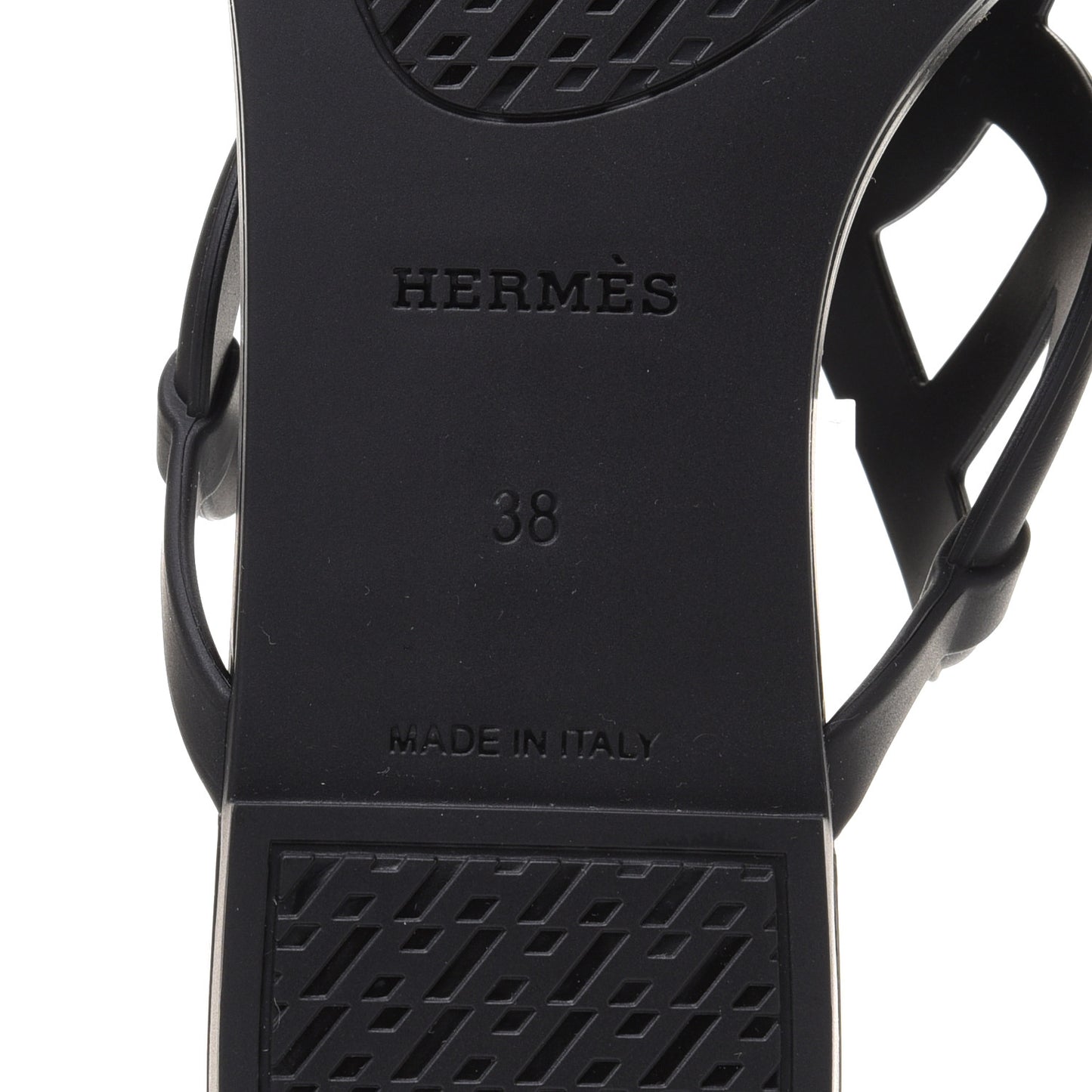 Rubber Womens Egerie Sandals 38 Black