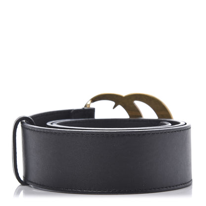 Gucci Calfskin Double G 40mm Belt 70 28 Black 2 of 6
