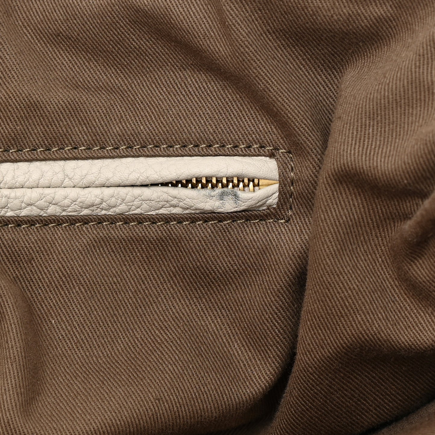 Calfskin Large Marcie Satchel Dove