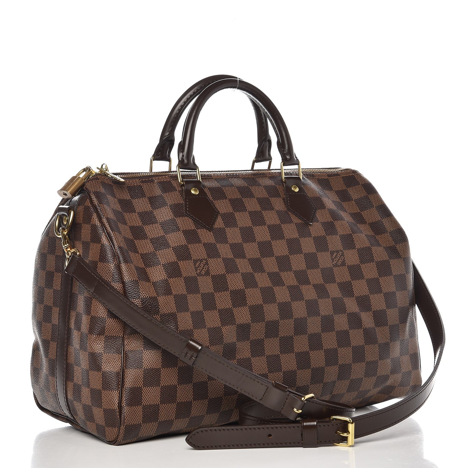 Louis Vuitton Damier Ebene Speedy Bandouliere 35 4 of 9