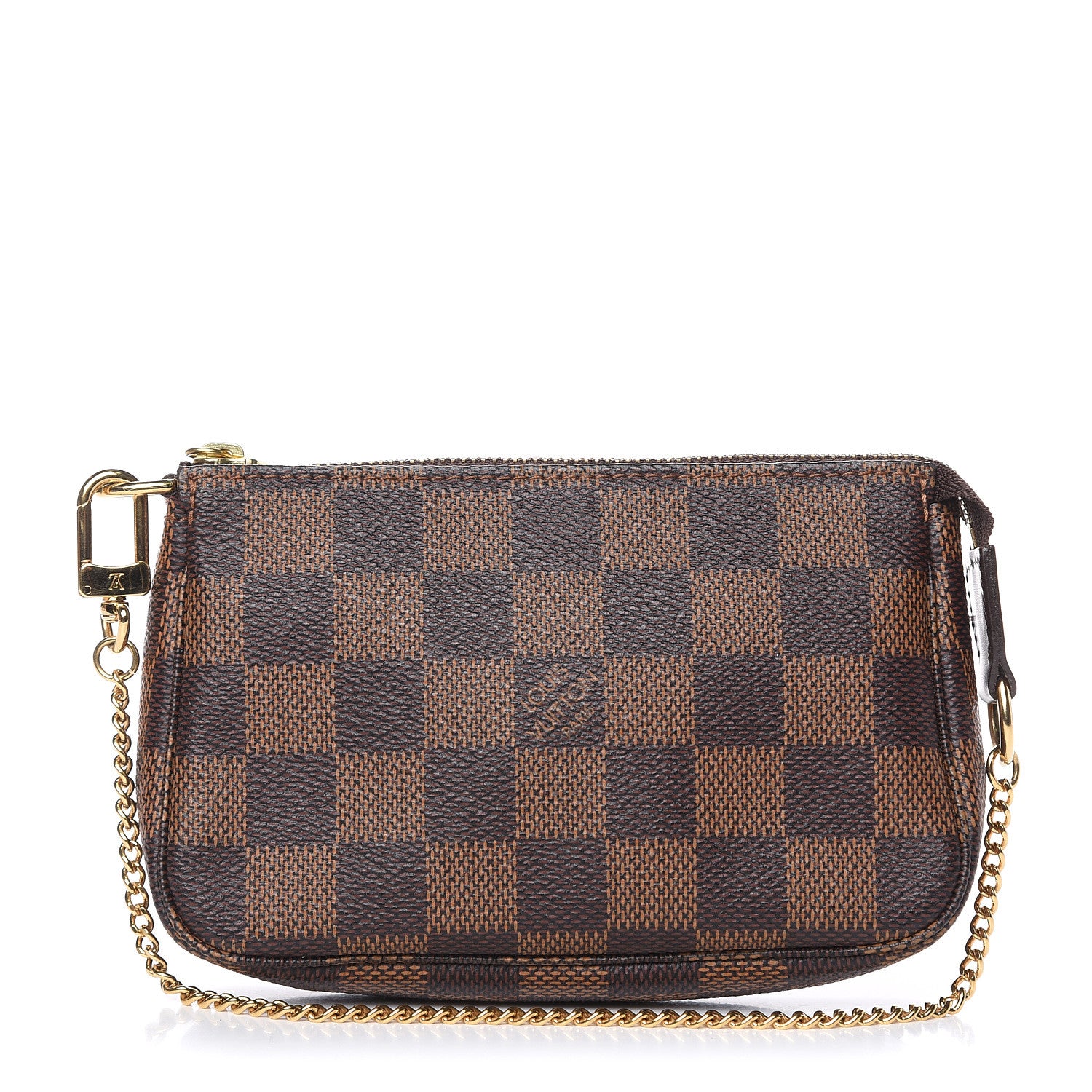 Louis Vuitton Damier Ebene Mini Pochette Accessories 1 of 8