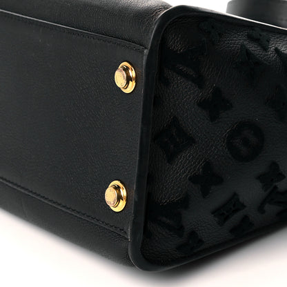 Louis Vuitton Calfskin Monogram Tufting On My Side Black 8 of 8