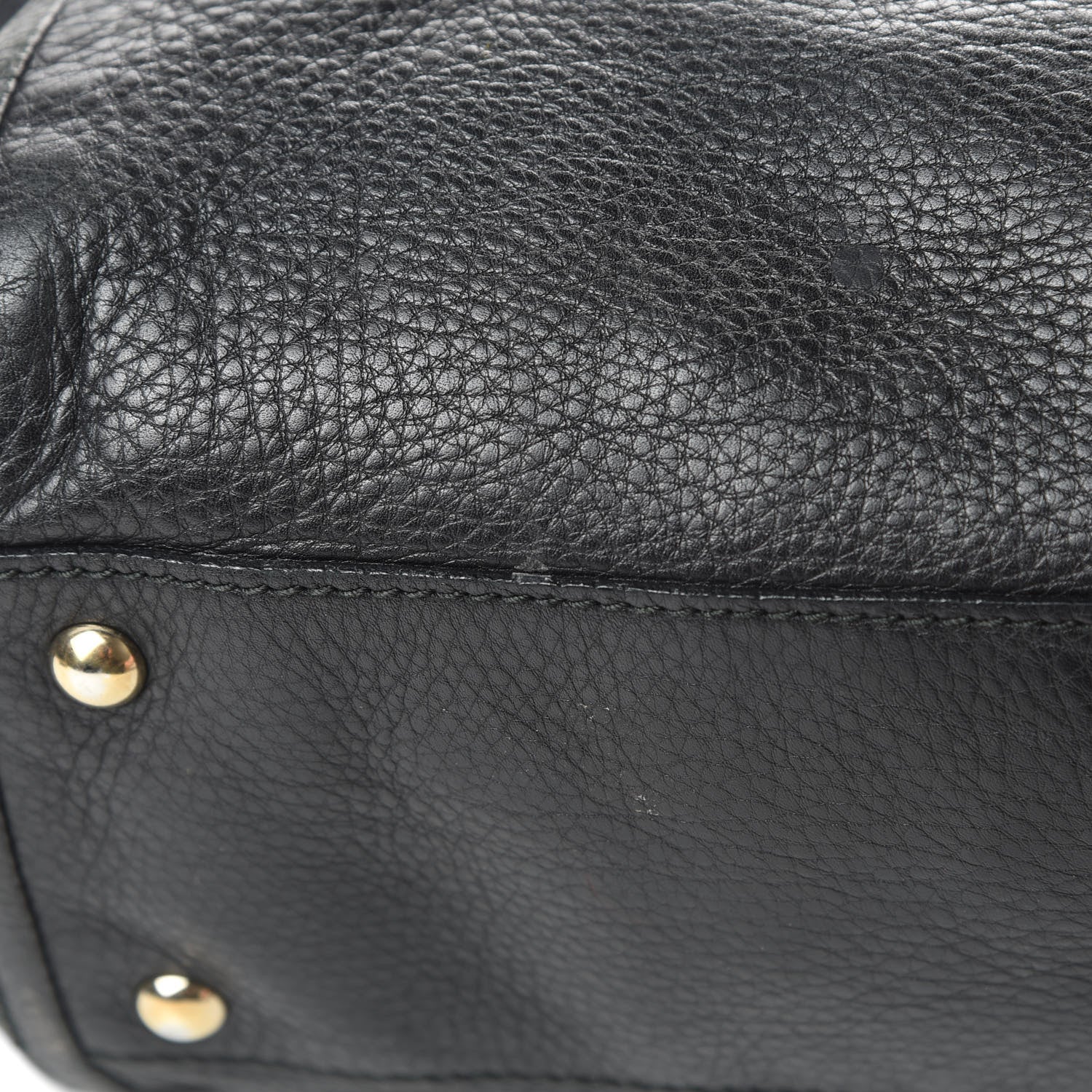 Gucci Pebbled Calfskin Large Soho Top Handle Bag Black 15 of 20