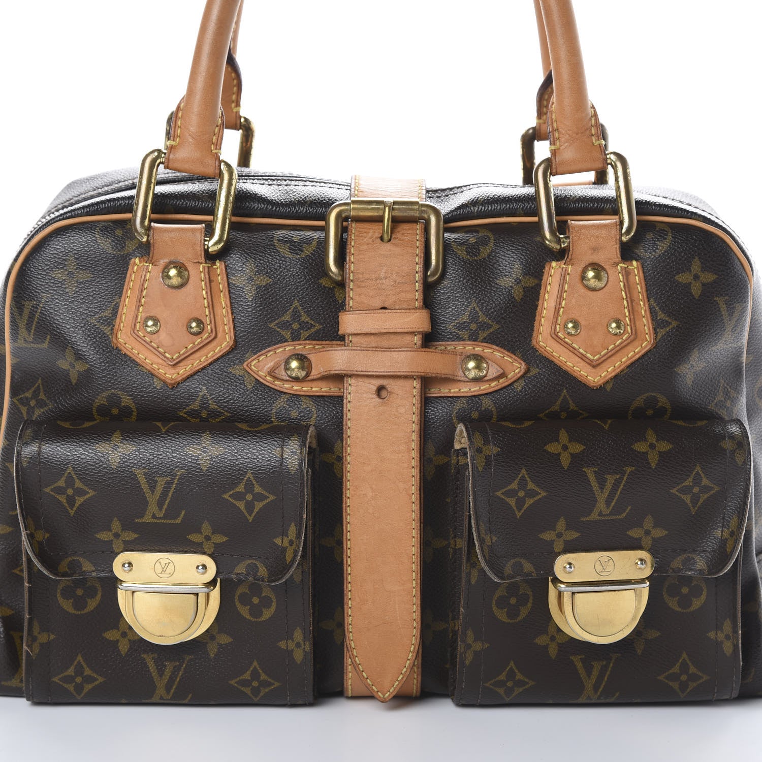 Louis Vuitton Monogram Manhattan GM 6 of 26