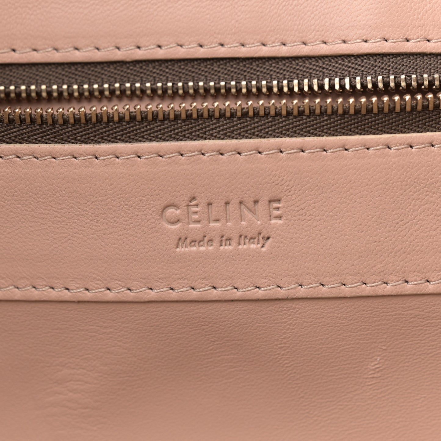 Calfskin Quilted Vertical Cabas Tote Beige