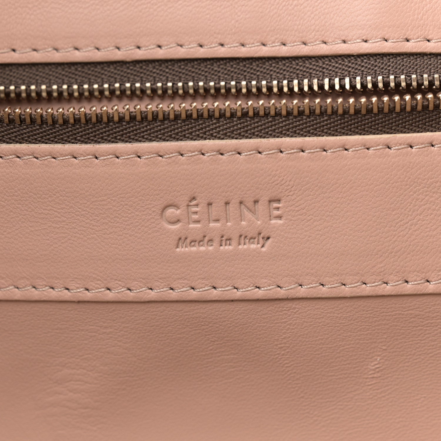 Celine Calfskin Quilted Vertical Cabas Tote Beige 6 of 13